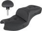 SADDLEMEN Pillow-Top Heated Roadsofa™ Seat - With Backrest I20-06-181BRHCT
