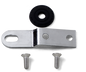 SADDLEMEN Seat Bracket - Chrome - 1/4"-28 10545CB