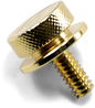 SADDLEMEN 1/4"-20 Seat Knob - Gold 8909GO