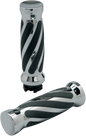 EMGO Front Foot Pegs - Silver - Kawasaki 50-11221