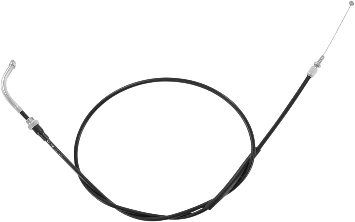 MOTION PRO Black Vinyl Throttle Cable - Push - '02-'08 VTX1800 02-0465