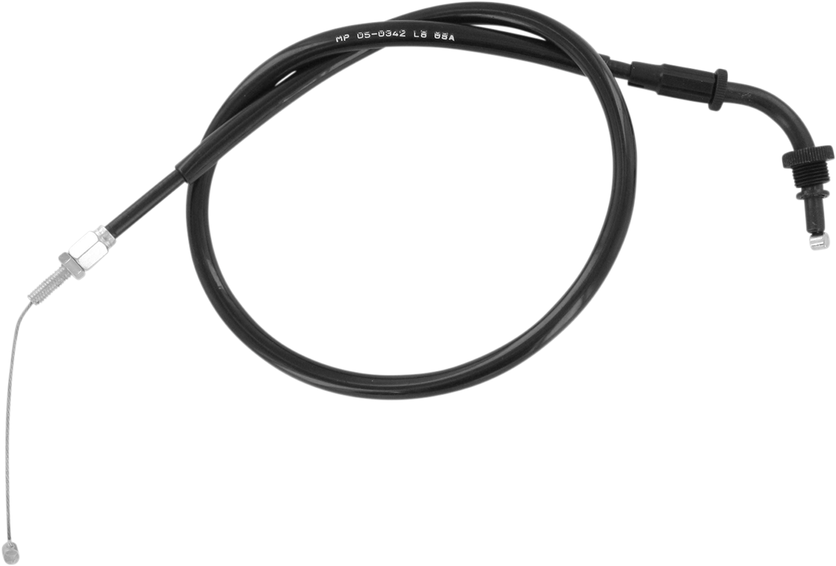 MOTION PRO Black Vinyl Throttle Cable - Push - '99-'02 YZF-R6 05-0342