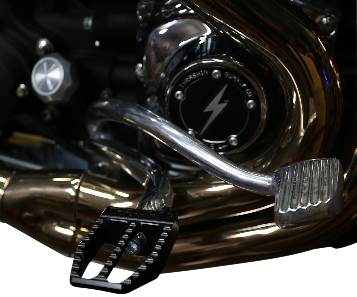 THRASHIN SUPPLY CO. Militant Foot Pegs - Black - Dyna TSC-2019-1-D