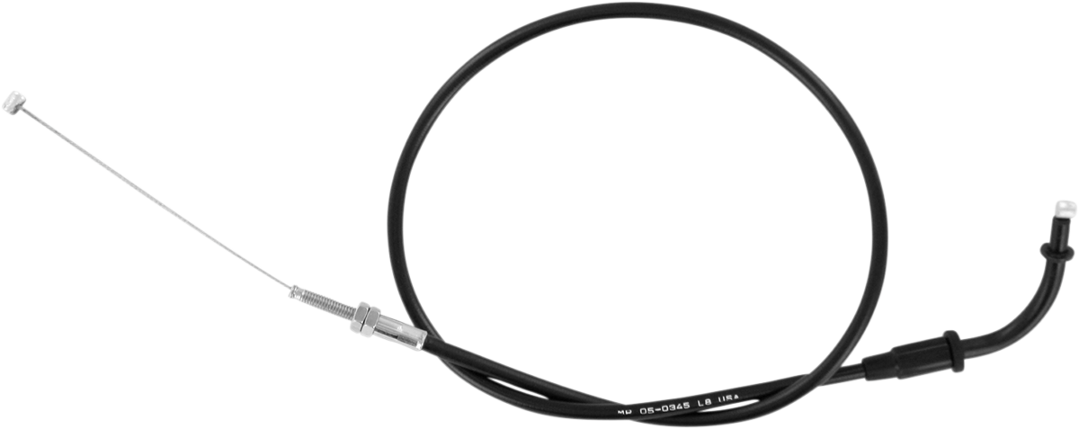MOTION PRO Black Vinyl Throttle Cable - Push - '03-'09 YZF-R6 05-0345