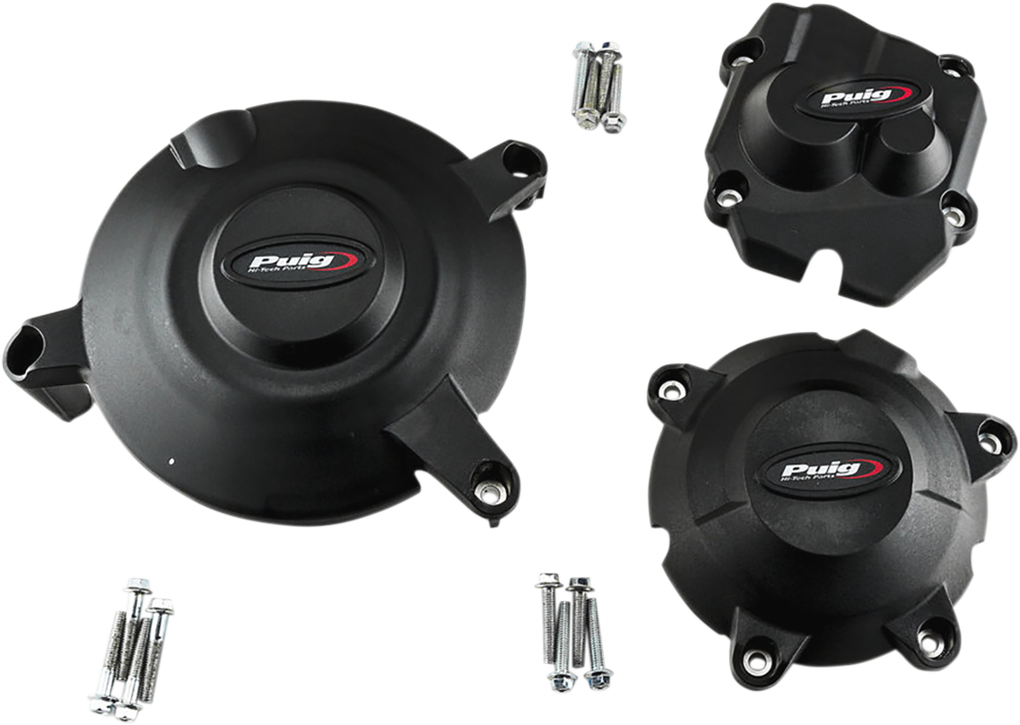 PUIG HI-TECH PARTS Engine Covers - Kawasaki 21514N