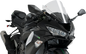 PUIG HI-TECH PARTS Race Windscreen - 13-3/4" - Clear - ZX-6R 3177W