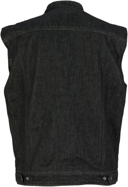 Z1R Denim Vest - Black - 2XL 2820-4488