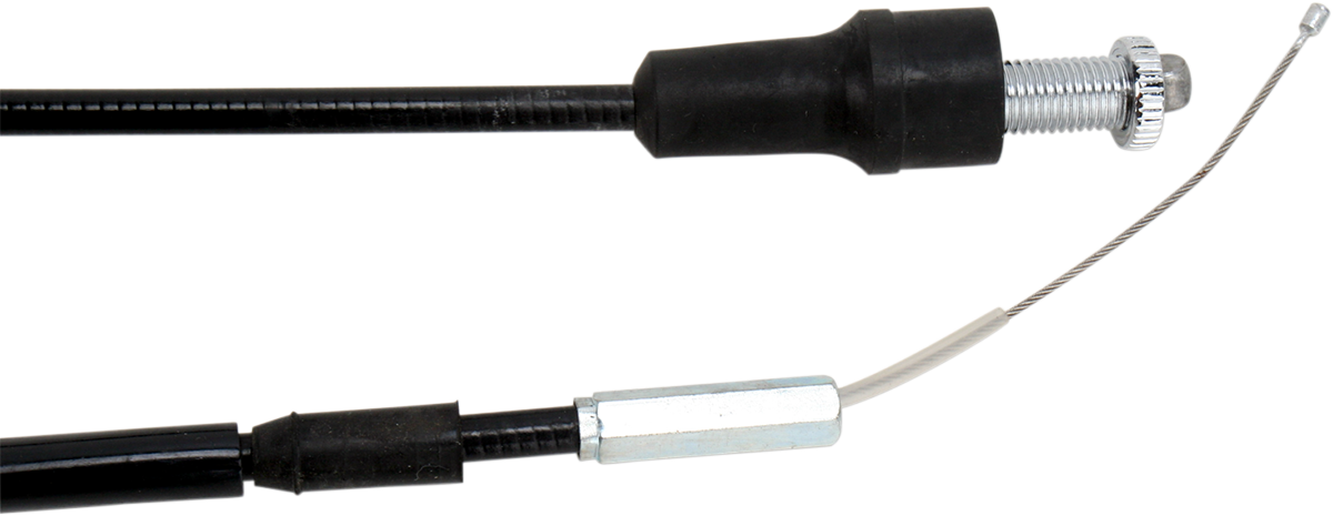 MOTION PRO Black Vinyl Throttle Cable - Pull - +2" - '09-'24 YFZ450 05-0383