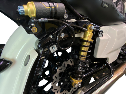 Legend Suspension Revo ARC Remote Reservoir Shocks - 13 Inch Heavy Duty - Gold by Legend Suspension Part 1310-1911
