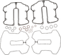 COMETIC Rocker Gasket Kit M8 C10226 for Engine Maintenance