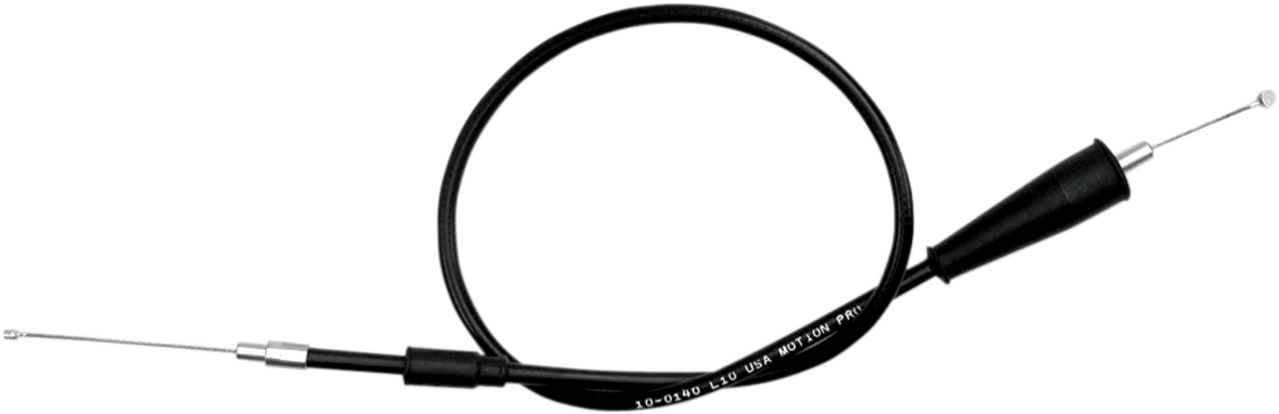 MOTION PRO Black Vinyl Throttle Cable - Push/Pull - '01-'08 KTM 50 10-0140