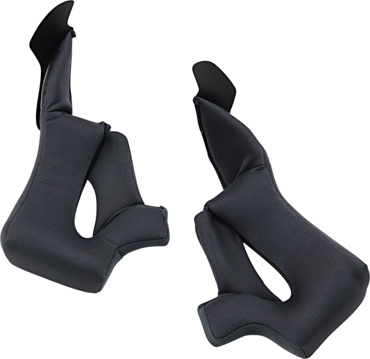 Z1R Warrant Cheek Pads - Black for XS Helmet Size - Part 0134-2683