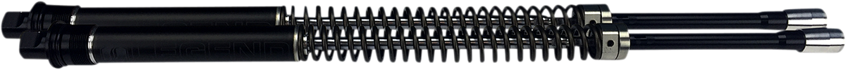 Legend Suspension AXEO Trike Front Suspension for Harley-Davidson 2009-2013 Tri-Glide Models, 41 mm Black Part 0414-0598