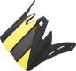 Z1R Child Rise Visor Kit - Evac - Matte Black/Hi-Vis/Gray 0132-1408