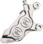 PERFORMANCE MACHINE (PM) 4-Piston Caliper - Chrome - Right Front 0052-2424-CH