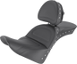 SADDLEMEN Explorer Special Seat - Studded - w/ Backrest - FL '18-'24 818-33-040