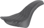 SADDLEMEN Profiler Seat - Front Lattice/Rear Smooth - Black - FL '18-'24 818-33-149
