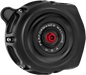 PERFORMANCE MACHINE (PM) Vintage Air Cleaner - Black Ops™ 0206-2142-SMB