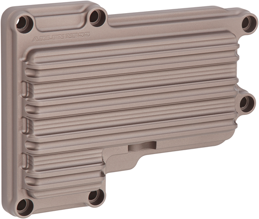 ARLEN NESS 10-Gauge Transmission Top Cover - Titanium - '06-'17 Harley-Davidson 03-855