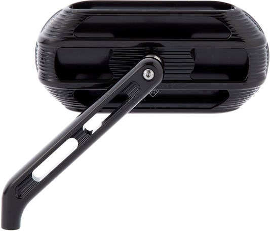 ARLEN NESS Mirror - Sidekick - Side View - Oval - Black - Left 510-000