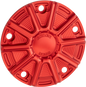 ARLEN NESS Points Cover - Red - Twin Cam 700-030