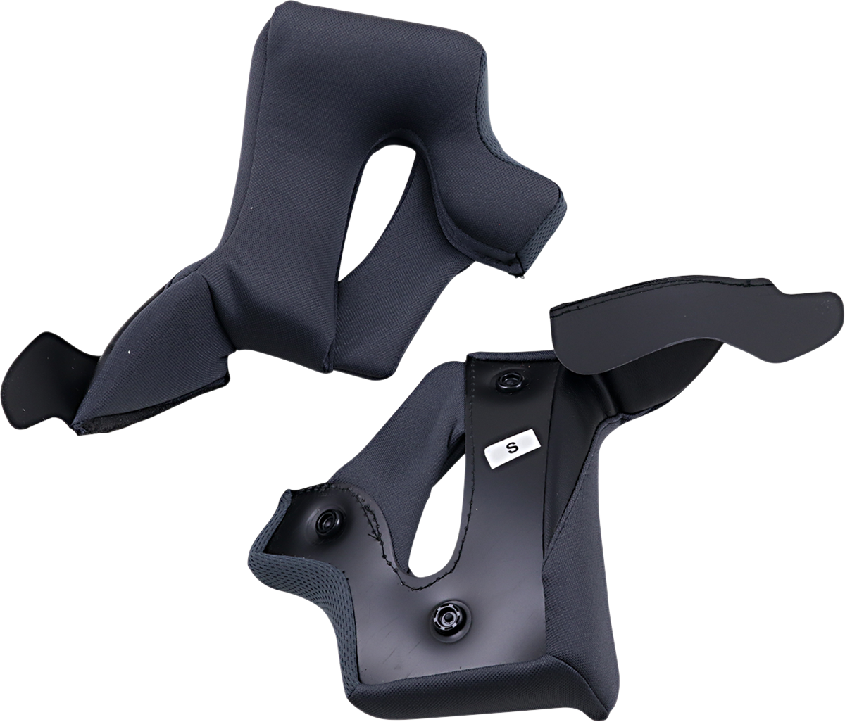 Z1R Warrant Cheek Pads – Black for Small Helmet Size 0134-2684