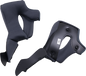 Z1R Warrant Cheek Pads - Black - XL by Z1R Part 0134-2687