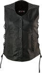 Z1R Women's Gaucha Vest - Black - XL 2831-0075