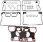 JAMES GASKET Rocker Box Rubber Gasket - Big Twin JGI-17042-92