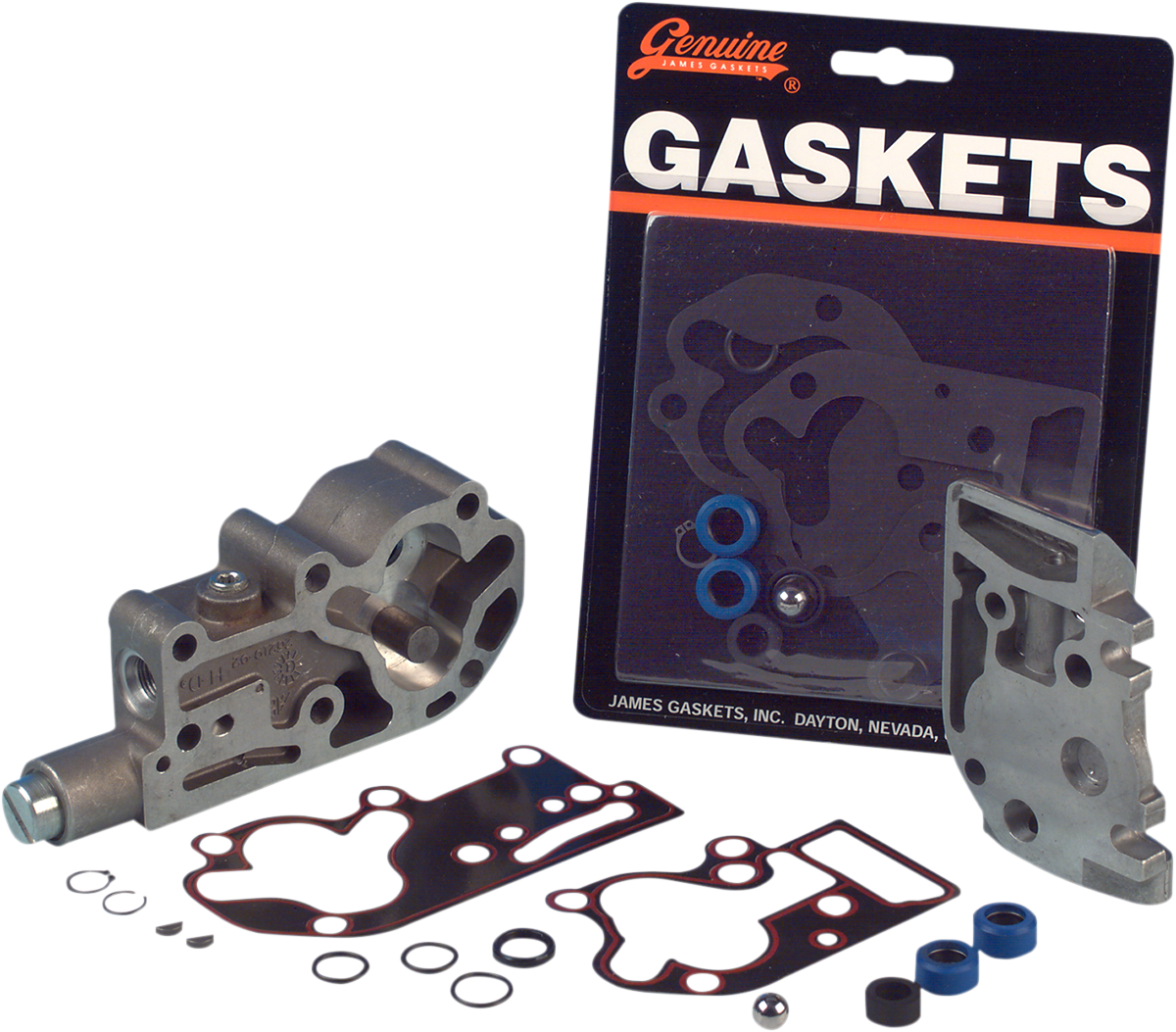 JAMES GASKET Oil Pump Metal Gasket/Seal Kit - EVO/Big Twin JGI-92-FLHR