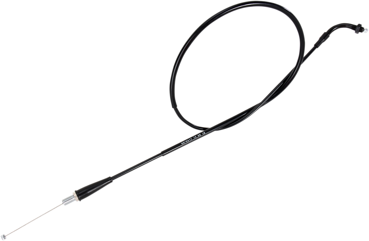MOTION PRO Black Vinyl Throttle Cable - Pull - '99-'14 TRX400 02-0517
