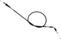 MOTION PRO Black Vinyl Throttle Cable - Pull - '09-'14 LT-Z400 04-0302