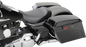 SADDLEMEN S3 Super Slammed Seat - Solo - Black - '08-'24 FLH/FLT 808-07B-002