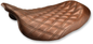 SADDLEMEN Renegade™ Solo Seat - Lattice Stitched - Brown - FL '08-'24 808-07B-002BLS