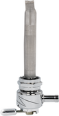 PINGEL Round Fuel Valve - Lightning Chrome - 22 mm 4311-CL