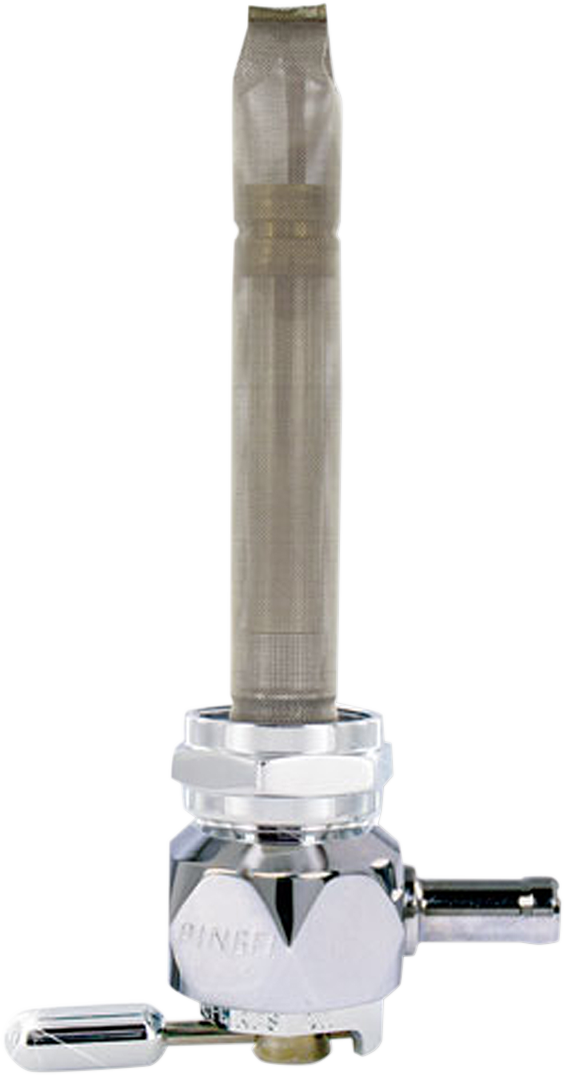 PINGEL Hex Fuel Valve - Diamond Chrome - 22 mm 4311-CD