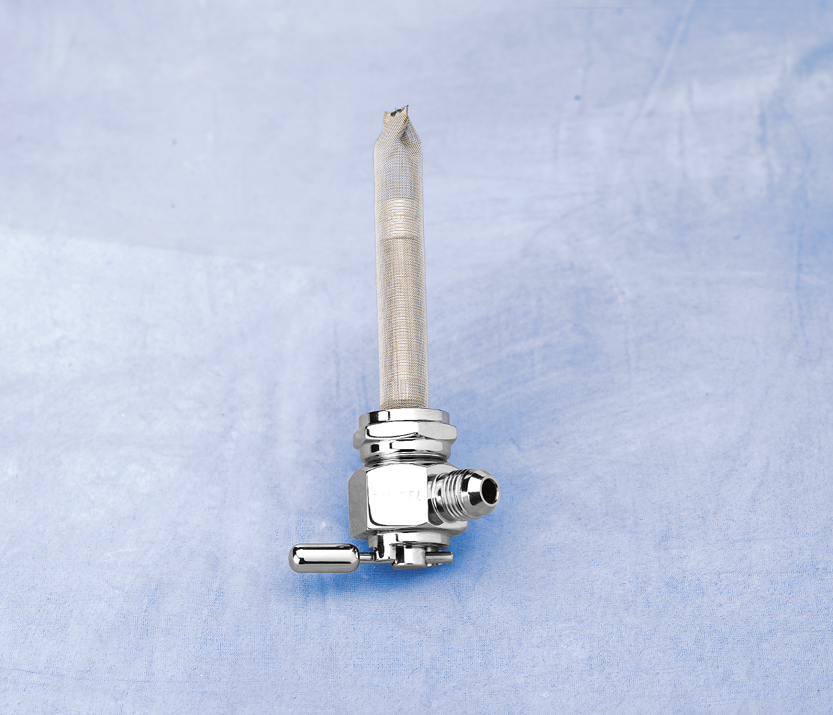 PINGEL Power-Flo™ -6AN Fuel Valve - Chrome-Plated - 22 mm 6331-CH