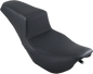 SADDLEMEN Step-Up Seat - Gripper - Black - FLHR/FLHX 897-06-174
