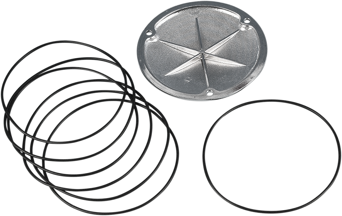 JAMES GASKET Derby Cover Quad Seal - Late'84-'98 EVO JGI-25416-84-X