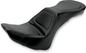 SADDLEMEN Seat - Explorer™ - Without Backrest - Stitched - Black - FLSTN '06-'17 806-15-0291