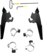 MEMPHIS SHADES Fats/Slim Mounting Kit - Black - XL883 MEB2001