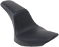 SADDLEMEN Profiler™ Basketweave Seat - Black - Softail '06-'17 806-23-147