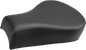 SADDLEMEN Heels Down Touring Pillion Pad - Plain - Black 806-12-0164