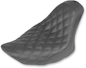 SADDLEMEN Renegade™ Solo Seat - Lattice Stitched - Black - FL/FX '06-'17 806-12-002LS
