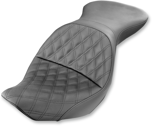 SADDLEMEN Explorer Seat - Lattice Stitched - FLSTC '06-'17 800-23-029LS