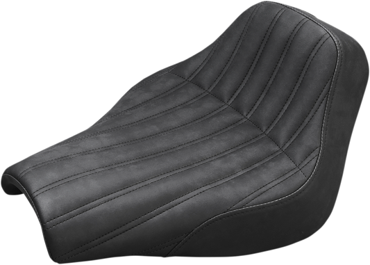 SADDLEMEN Knuckle Renegade™ Solo Seat - Black - FX '18-'23 818-30-0023