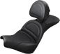 SADDLEMEN Explorer Seat - w/ Driver Backrest - FXBB '18-'23 818-30-030