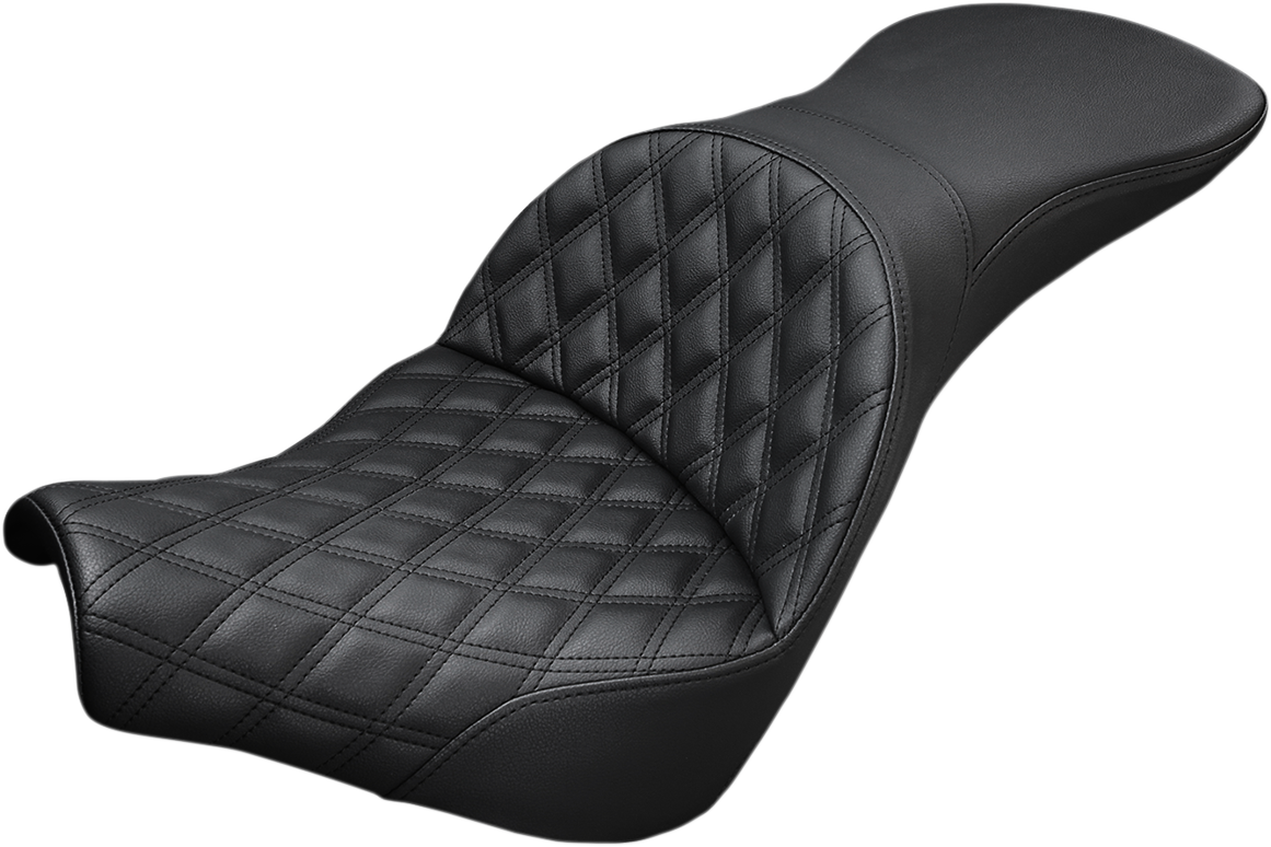 SADDLEMEN Explorer Seat - Lattice Stitched - FXBB/FXST '18-'24 818-30-029LS