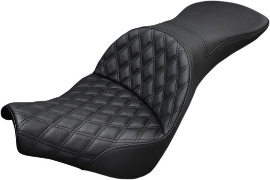 SADDLEMEN Explorer Seat - Lattice Stitched - FXBB/FXST '18-'24 818-30-029LS