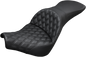 SADDLEMEN Explorer Seat - Lattice Stitched - FXBB/FXST '18-'24 818-30-029LS
